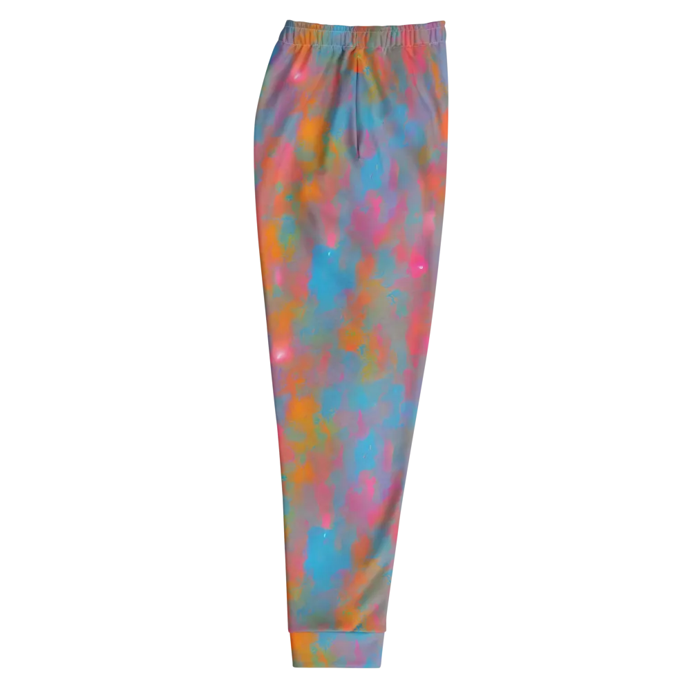 Electric Colorwash on Men's Joggers — Right