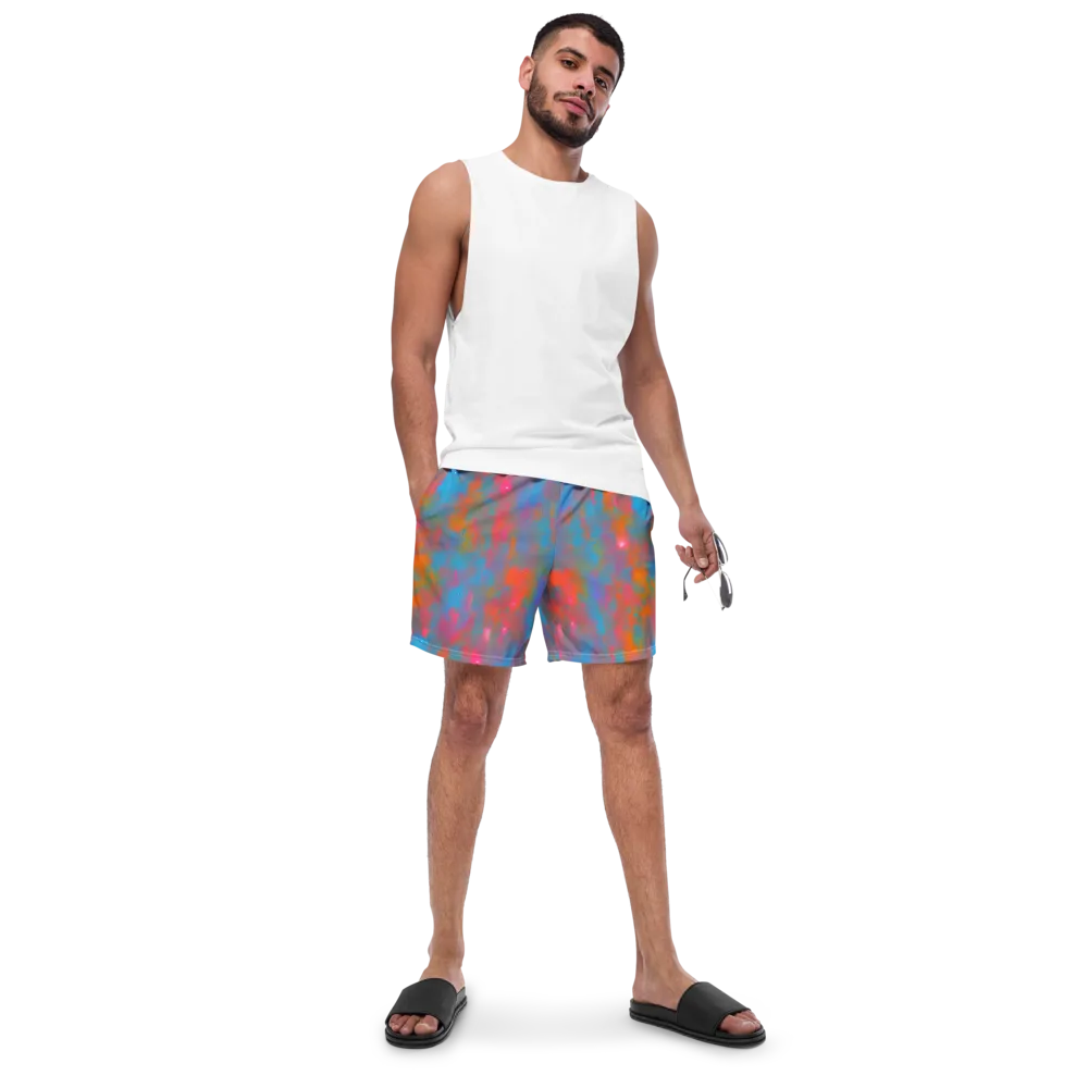 Electric Colorwash on Swim Trunks — Front