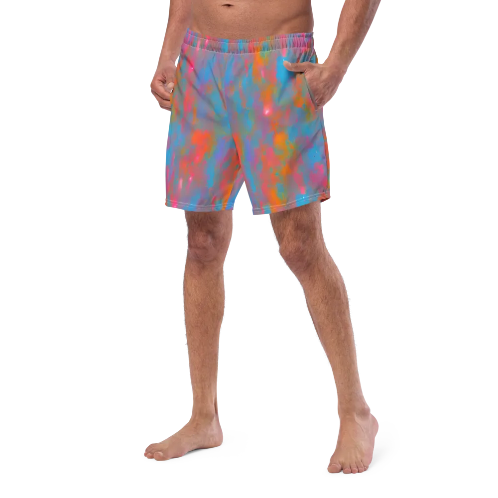 Electric Colorwash on Swim Trunks — Left Front