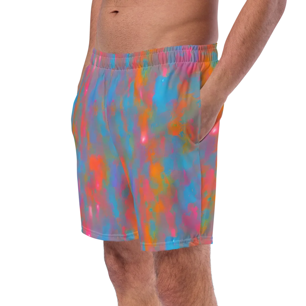 Electric Colorwash on Swim Trunks — Left Front