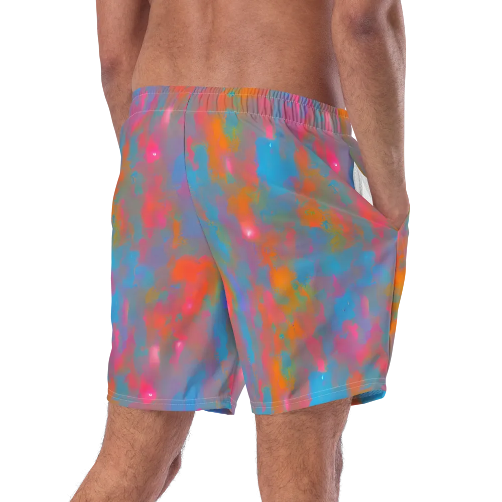 Electric Colorwash on Swim Trunks — Right Back
