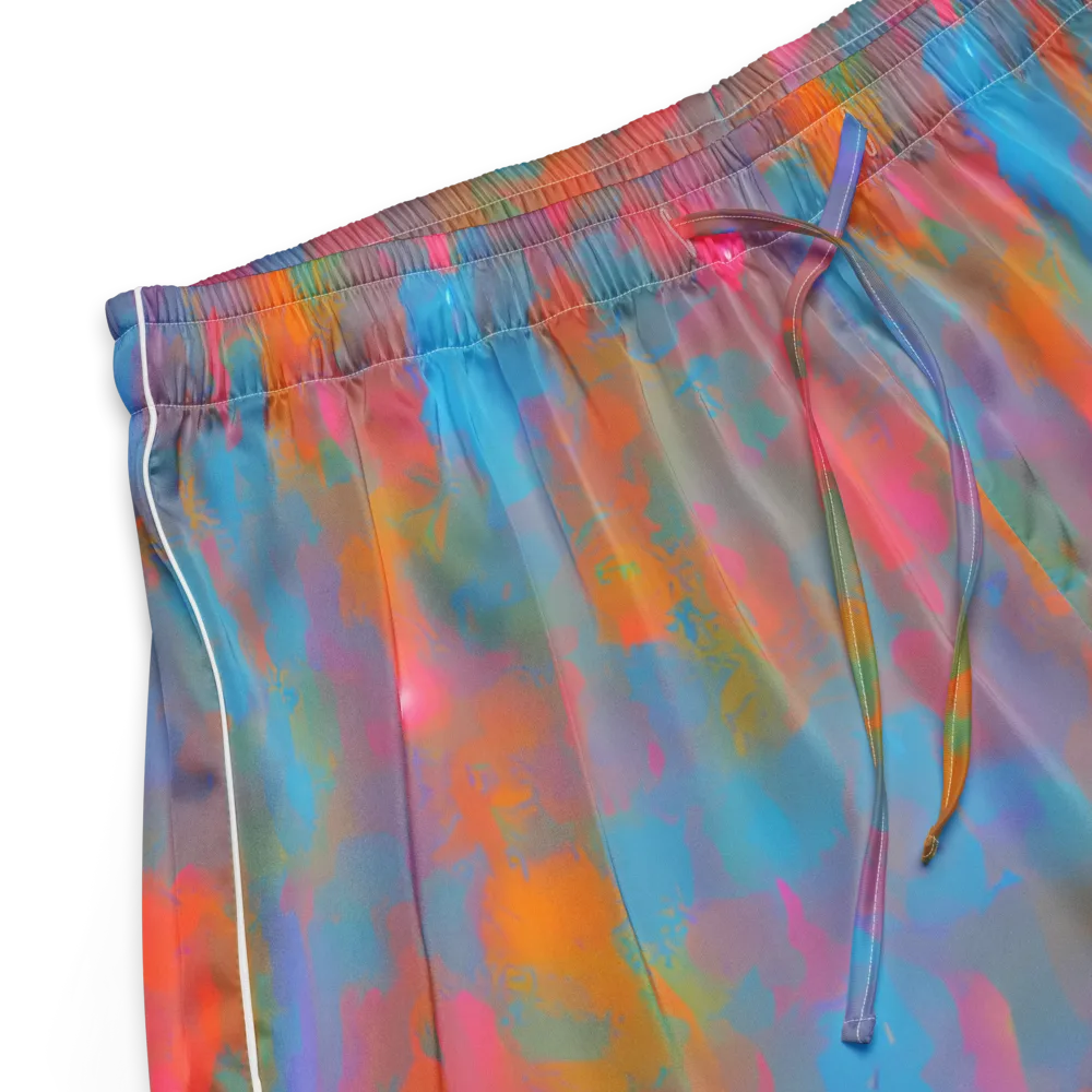 Electric Colorwash on Women's Pajama Shorts — Product details