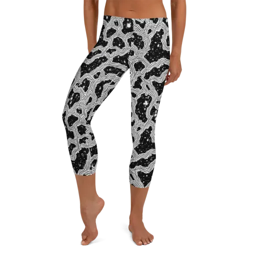 Inkstone Circuit on a Capri Leggings