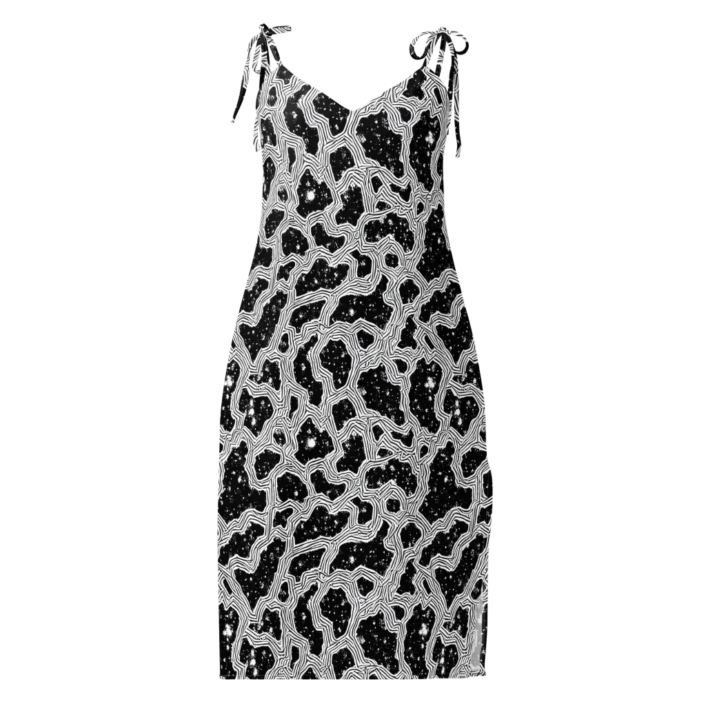 Inkstone Circuit on Slip Dress — Front