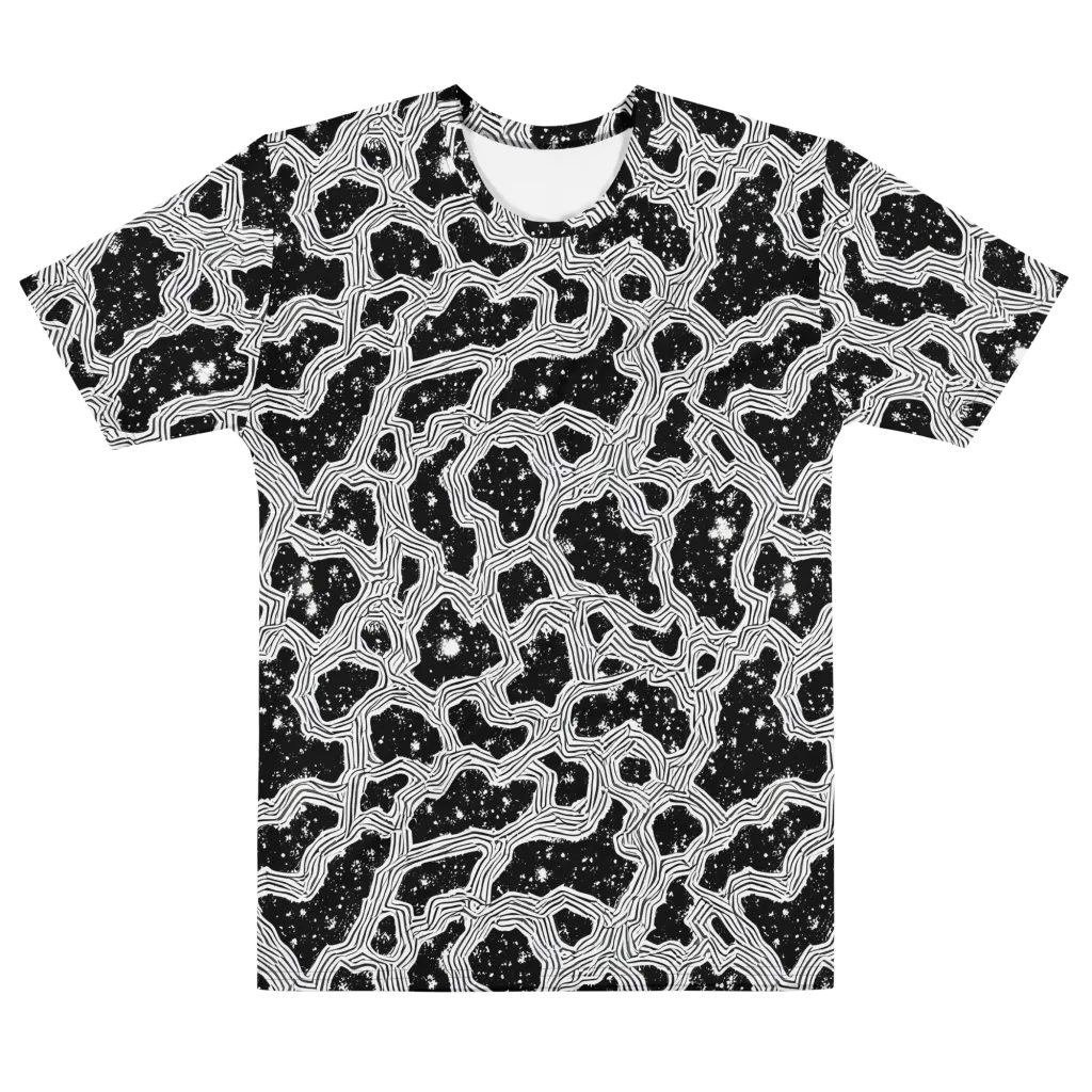 Inkstone Circuit on Men's Cotton Crew Neck T-Shirt — Front