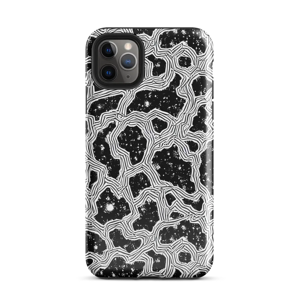 Inkstone Circuit on Tough Case for iPhone® — Front