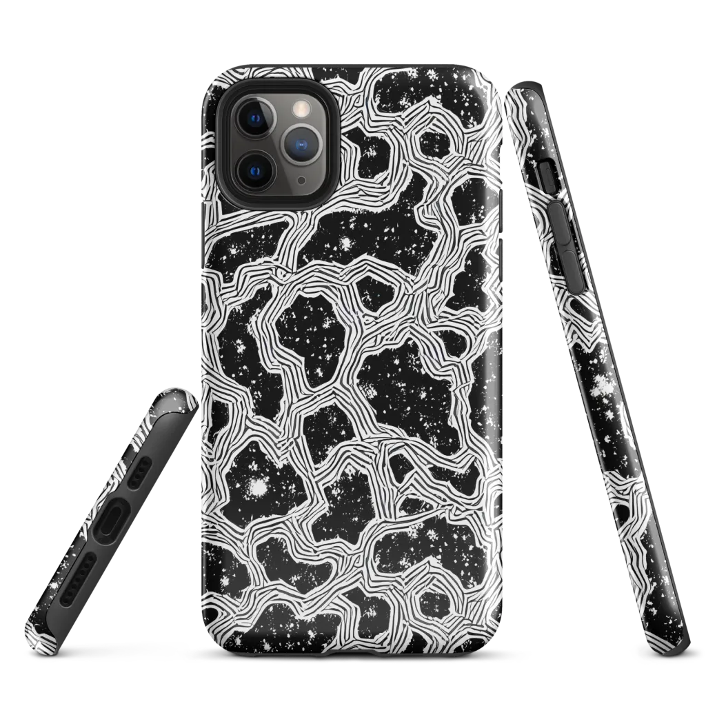 Inkstone Circuit on Tough Case for iPhone® — Front