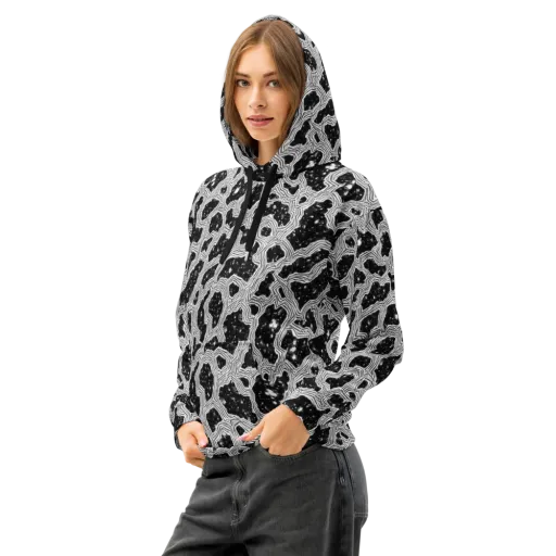 Inkstone Circuit on a Cotton Hoodie