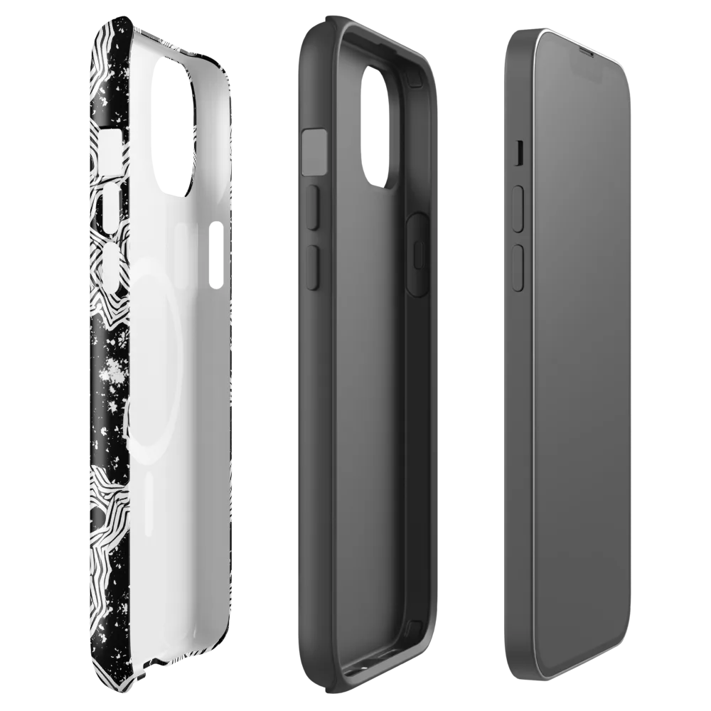 Inkstone Circuit on MagSafe Tough Case for iPhone® — Front