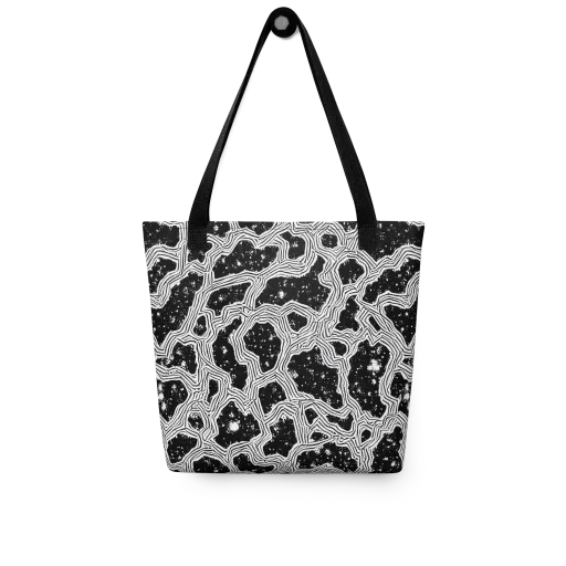 Inkstone Circuit on a Tote Bag