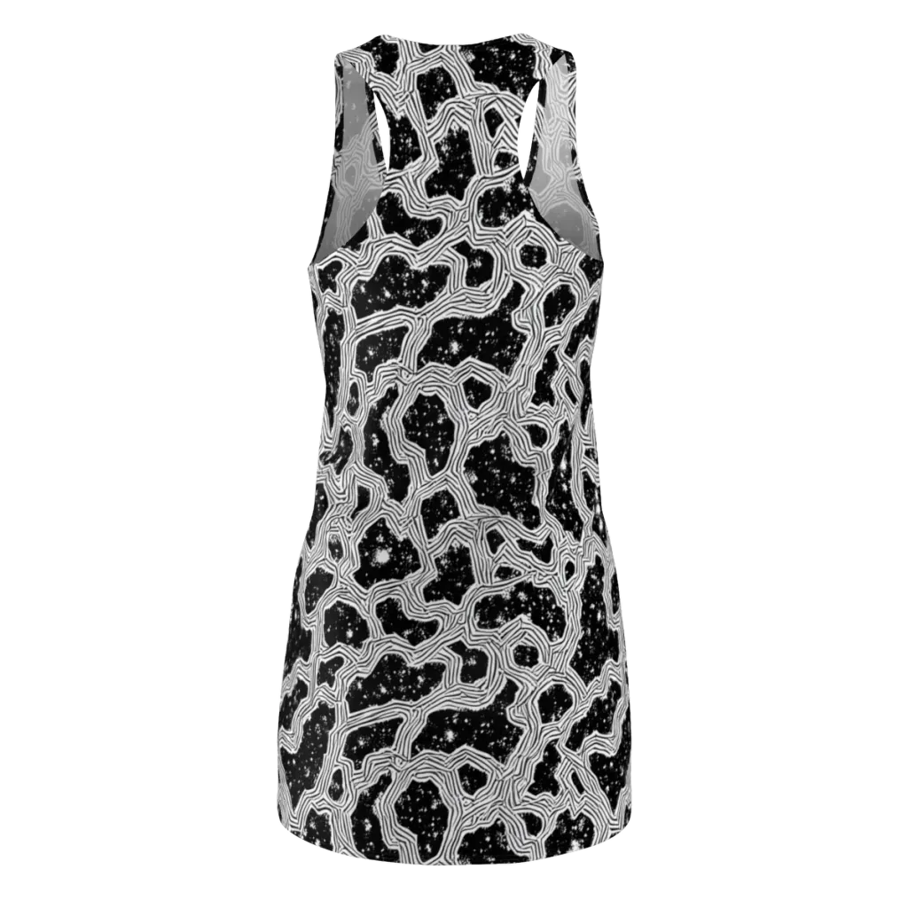 Inkstone Circuit on Racerback Dress — Back