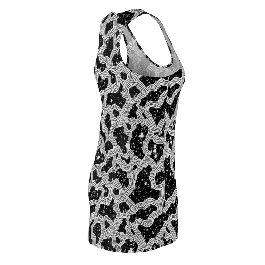 Inkstone Circuit on Racerback Dress — Back Side