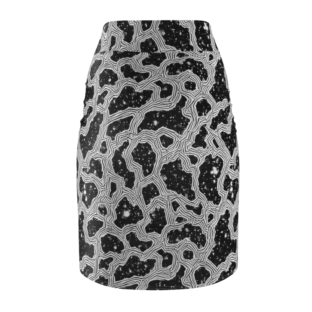 Inkstone Circuit on Pencil Skirt — Back