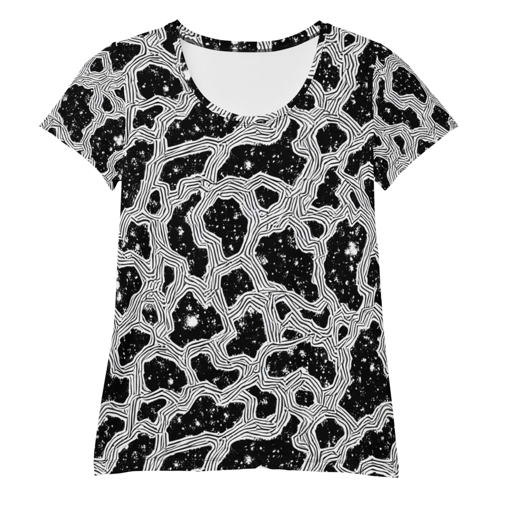 Inkstone Circuit on Women's Athletic T-Shirt — Front