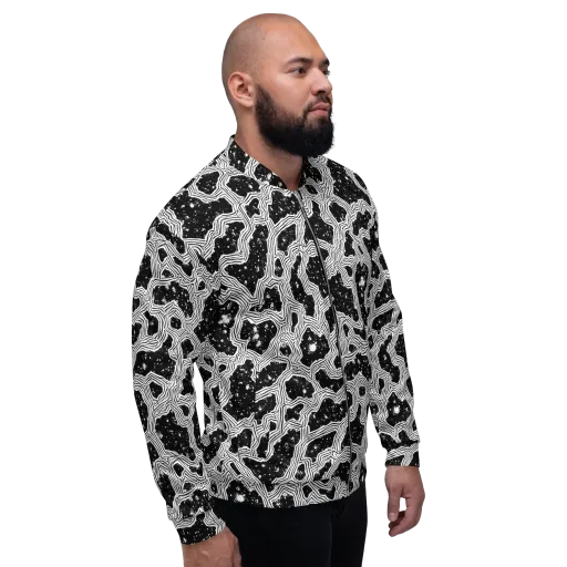 Inkstone Circuit on a Bomber Jacket