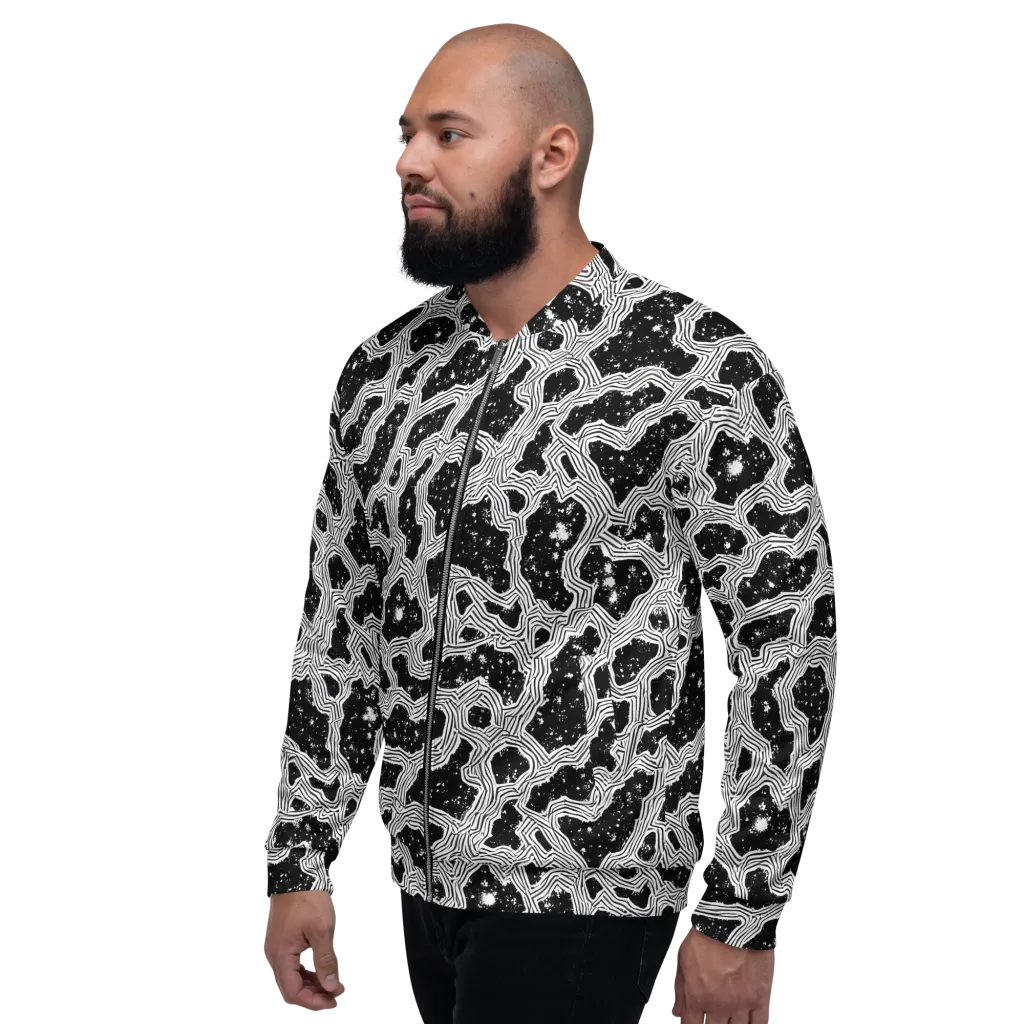 Inkstone Circuit on Bomber Jacket — Left