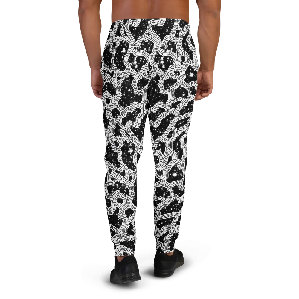 Inkstone Circuit on Men's Joggers — Back