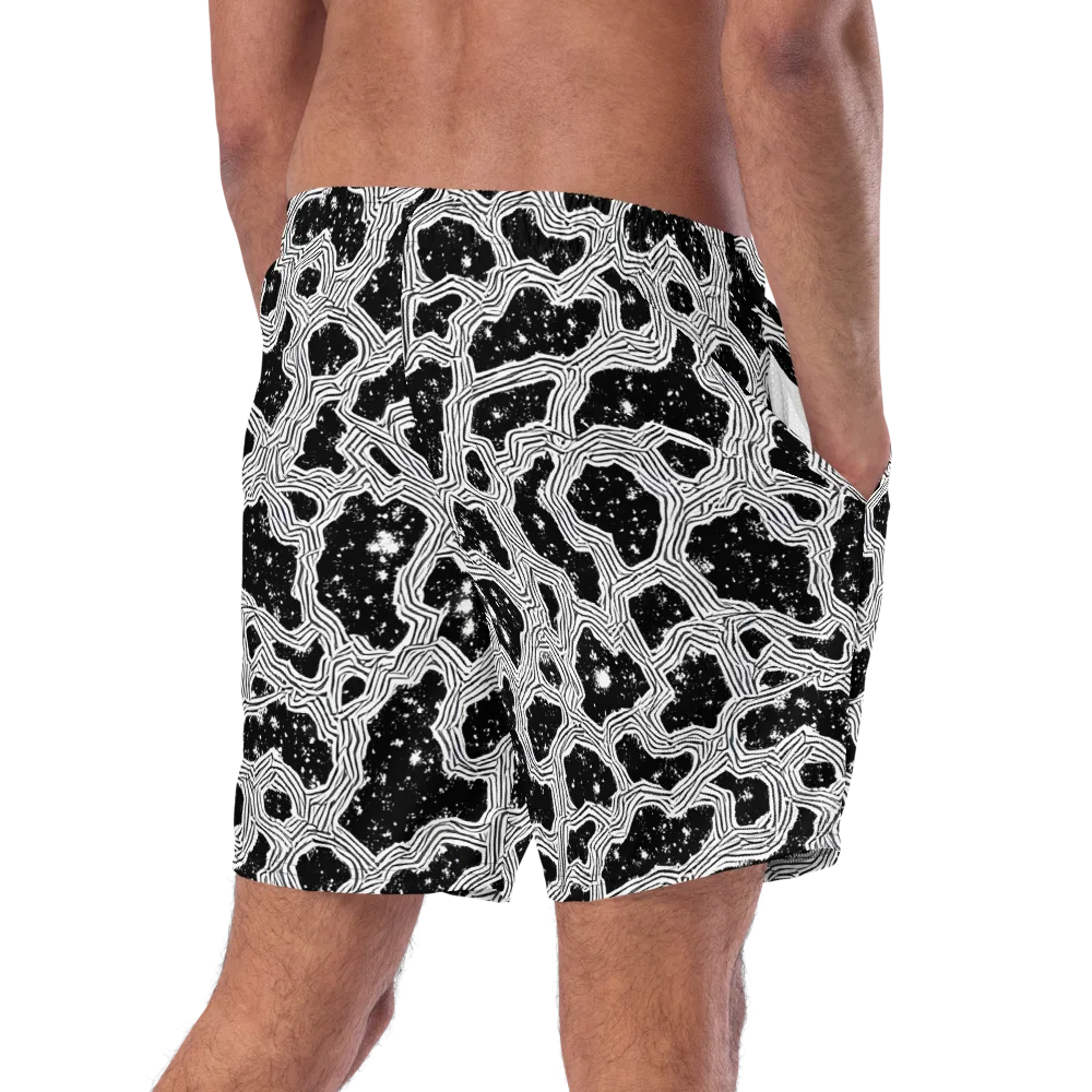 Inkstone Circuit on Swim Trunks — Right Back