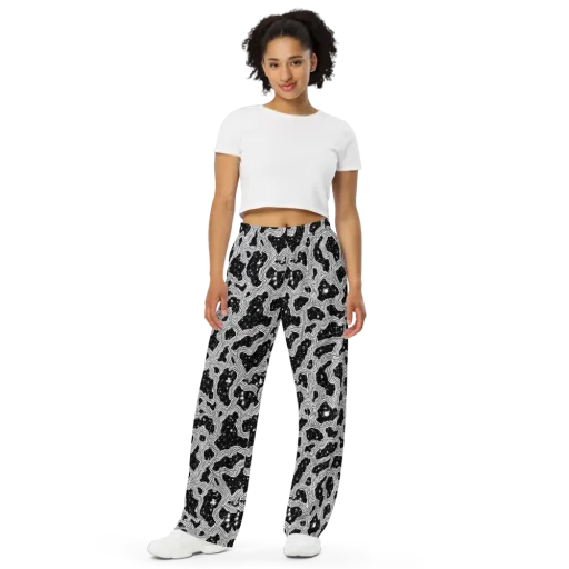 Inkstone Circuit on a Wide-Leg Pants