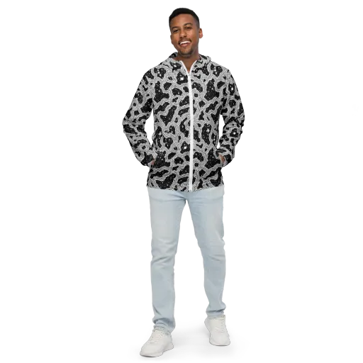 Inkstone Circuit on a Men's Windbreaker