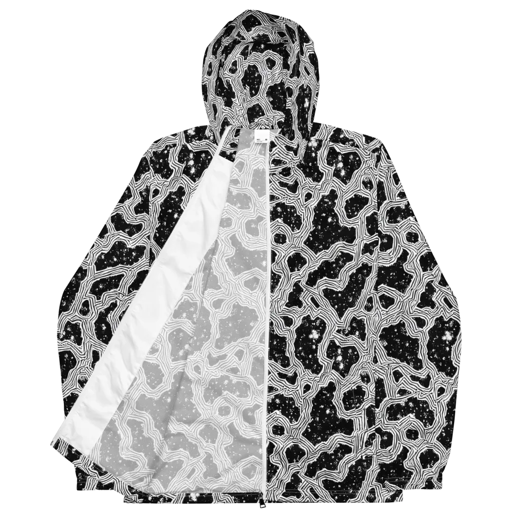 Inkstone Circuit on Men's Windbreaker — Front
