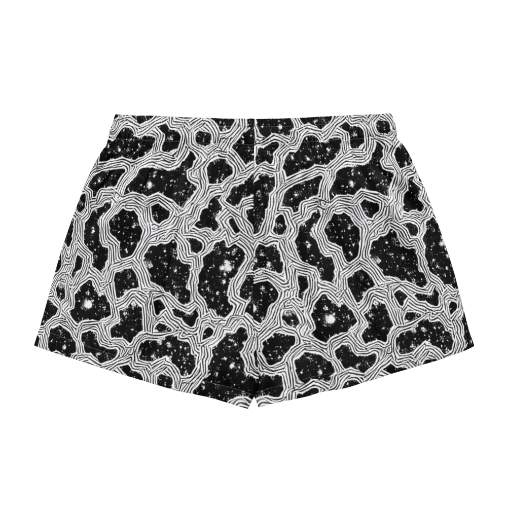 Inkstone Circuit on Women's Pajama Shorts — Back