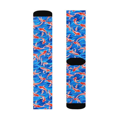 Redfin Reverie on a Socks