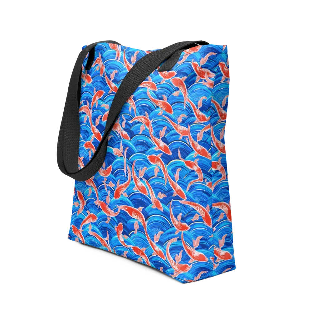 Redfin Reverie on Tote Bag — Front