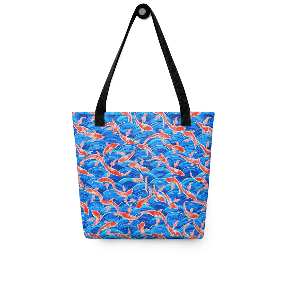 Redfin Reverie on Tote Bag — Front