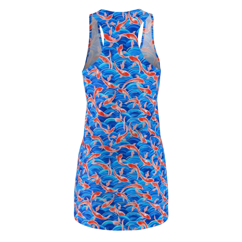 Redfin Reverie on Racerback Dress — Back