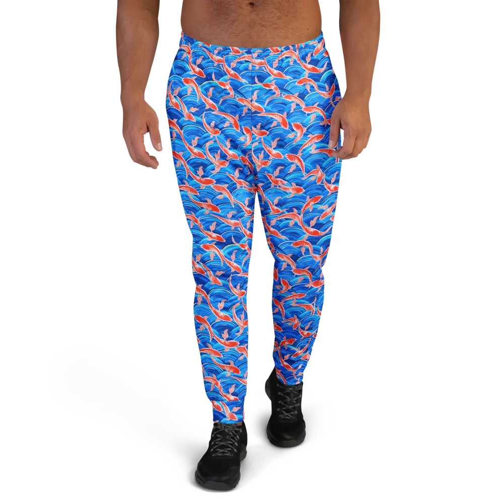 Redfin Reverie on Men's Joggers — Front