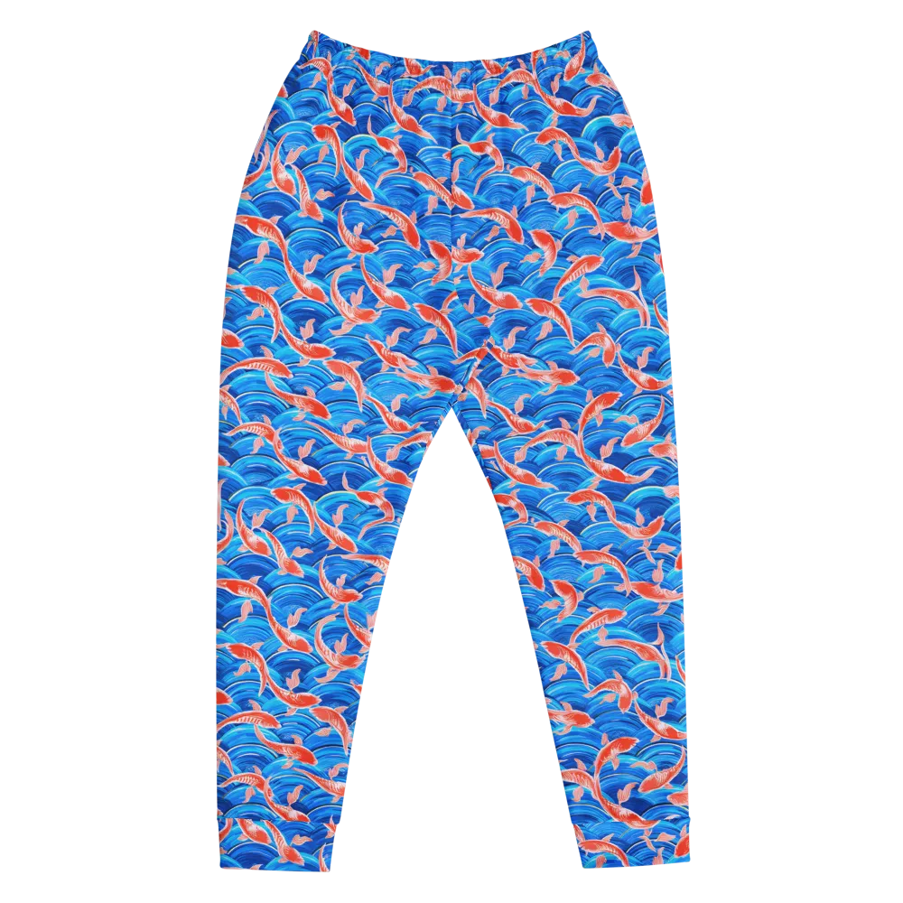 Redfin Reverie on Men's Joggers — Front