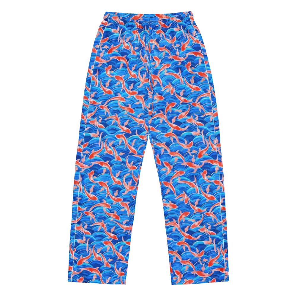 Redfin Reverie on Women's Pajama Pants — Front