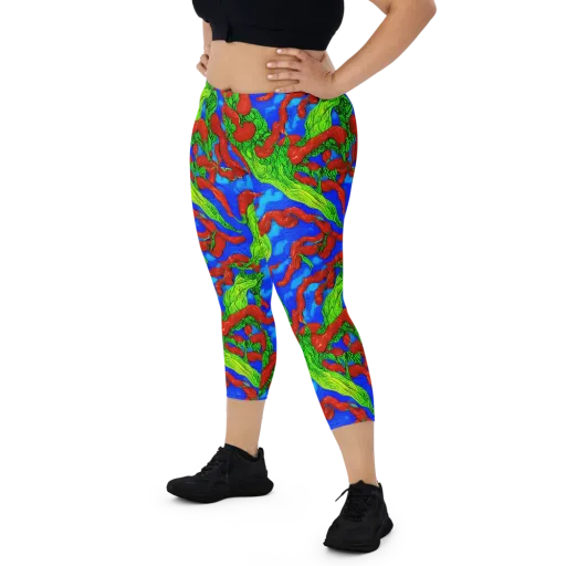 Pepper Voltage on a Capri Leggings