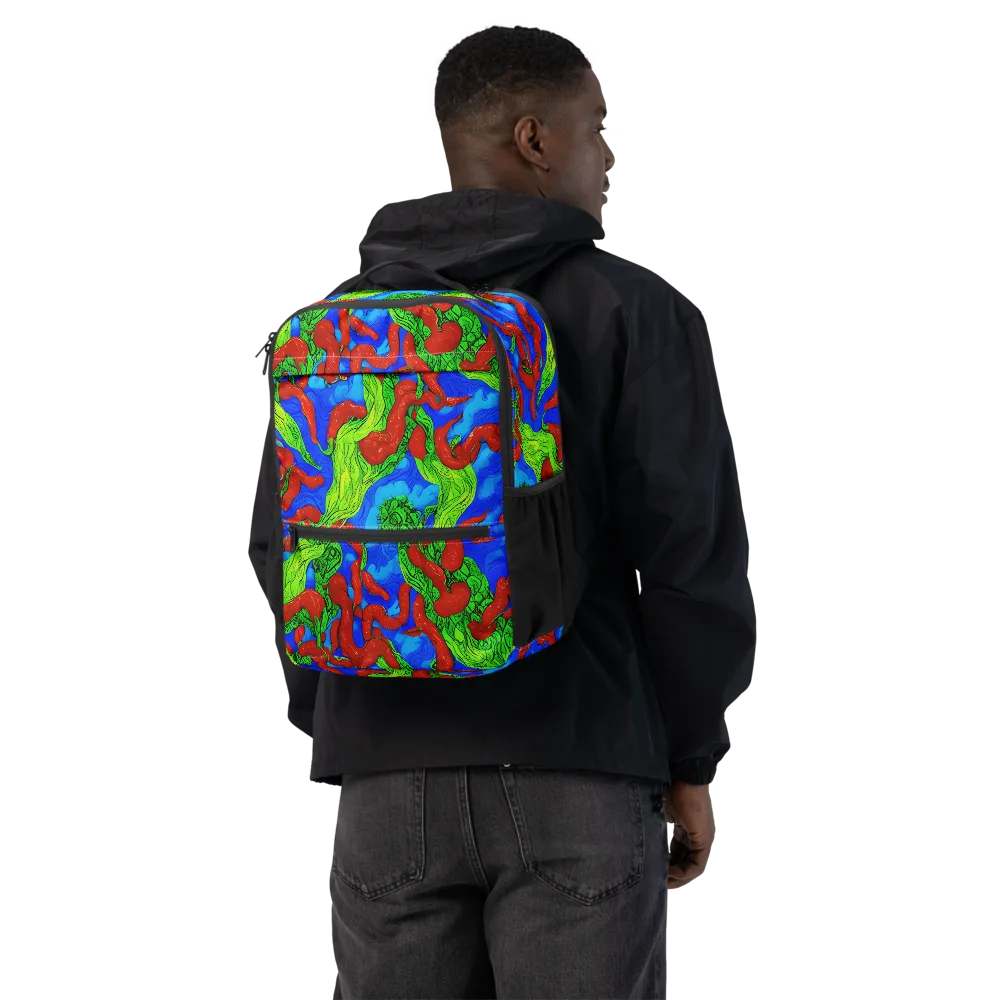 Pepper Voltage on Utility Backpack — Back