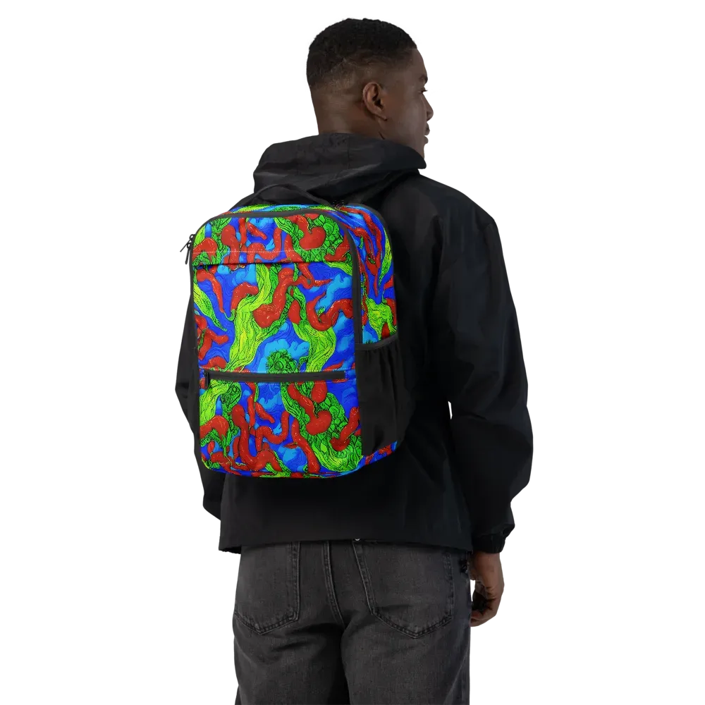 Pepper Voltage on Utility Backpack — Back