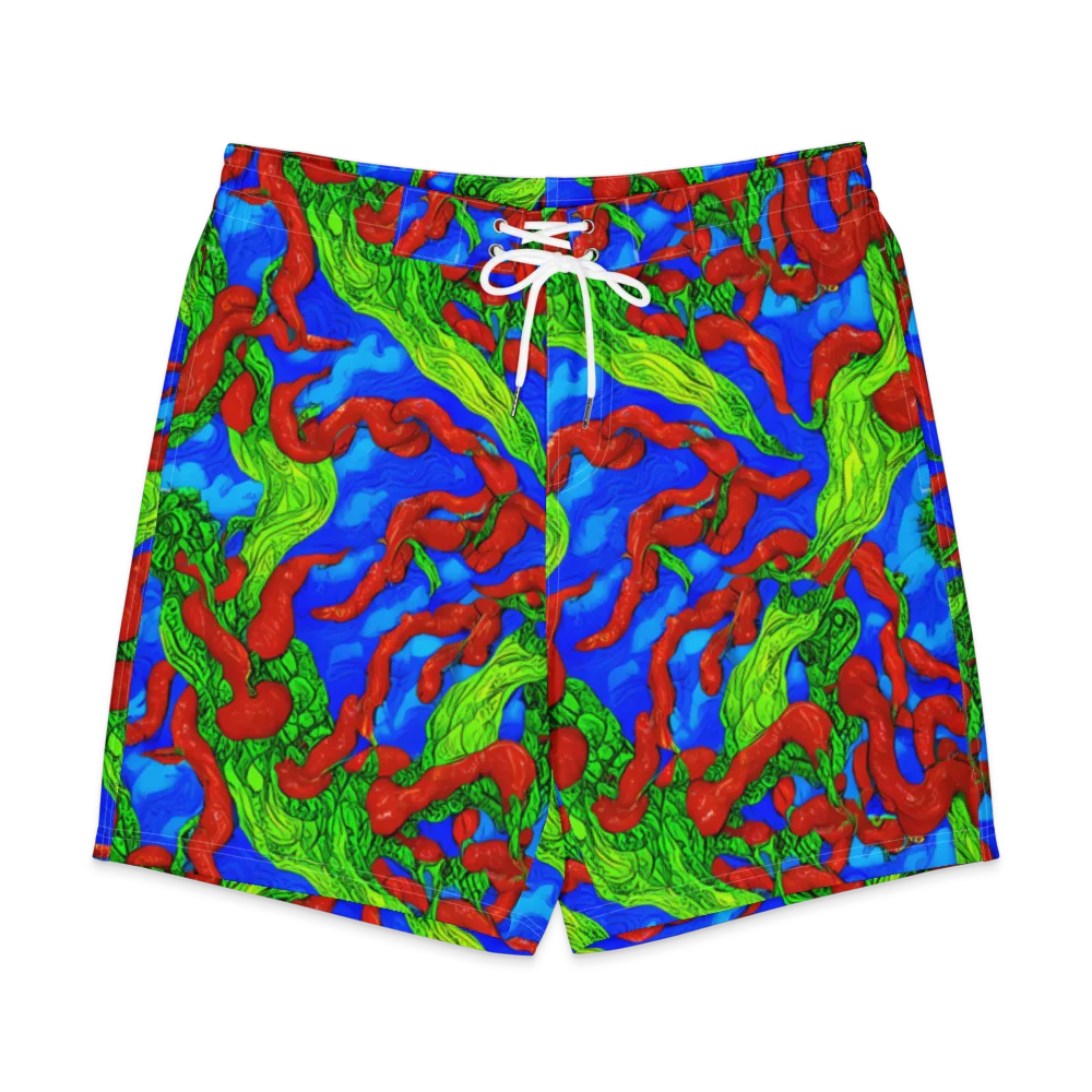 Pepper Voltage on Men's Board Shorts — Front