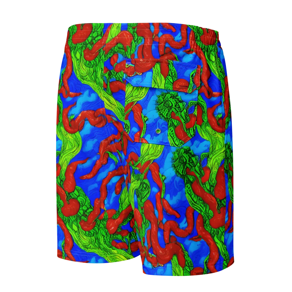 Pepper Voltage on Men's Board Shorts — Back