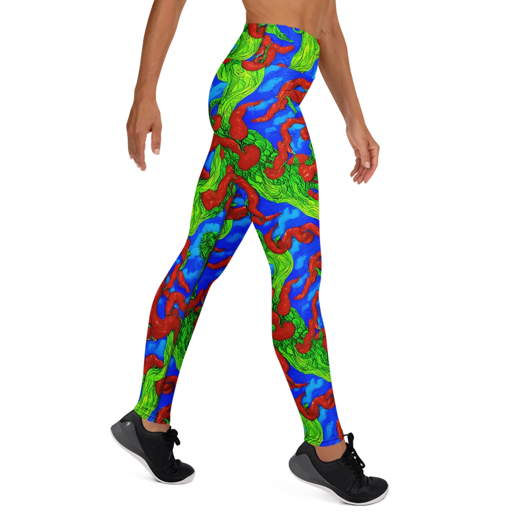 Pepper Voltage on Yoga Leggings — Right
