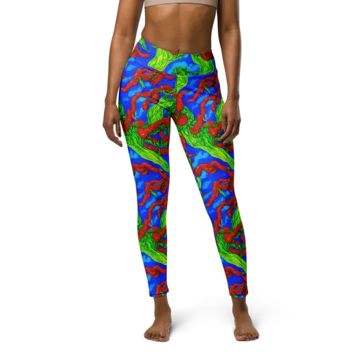 Pepper Voltage on a Yoga Leggings