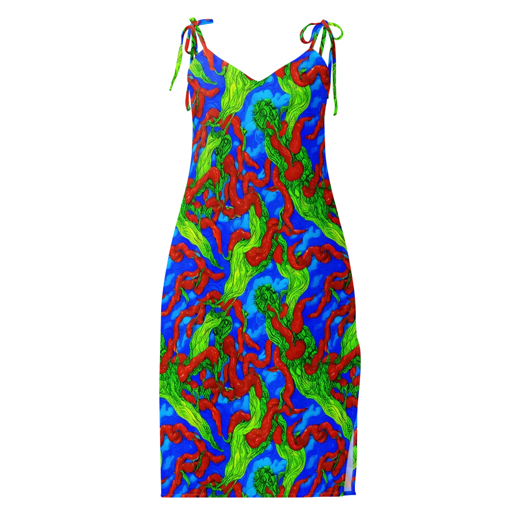 Pepper Voltage on Slip Dress — Front
