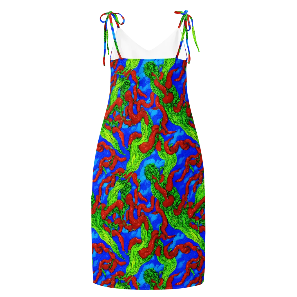 Pepper Voltage on Slip Dress — Back