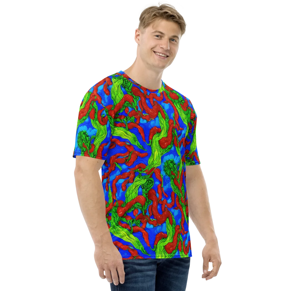 Pepper Voltage on Men's Crew Neck T-Shirt — Right
