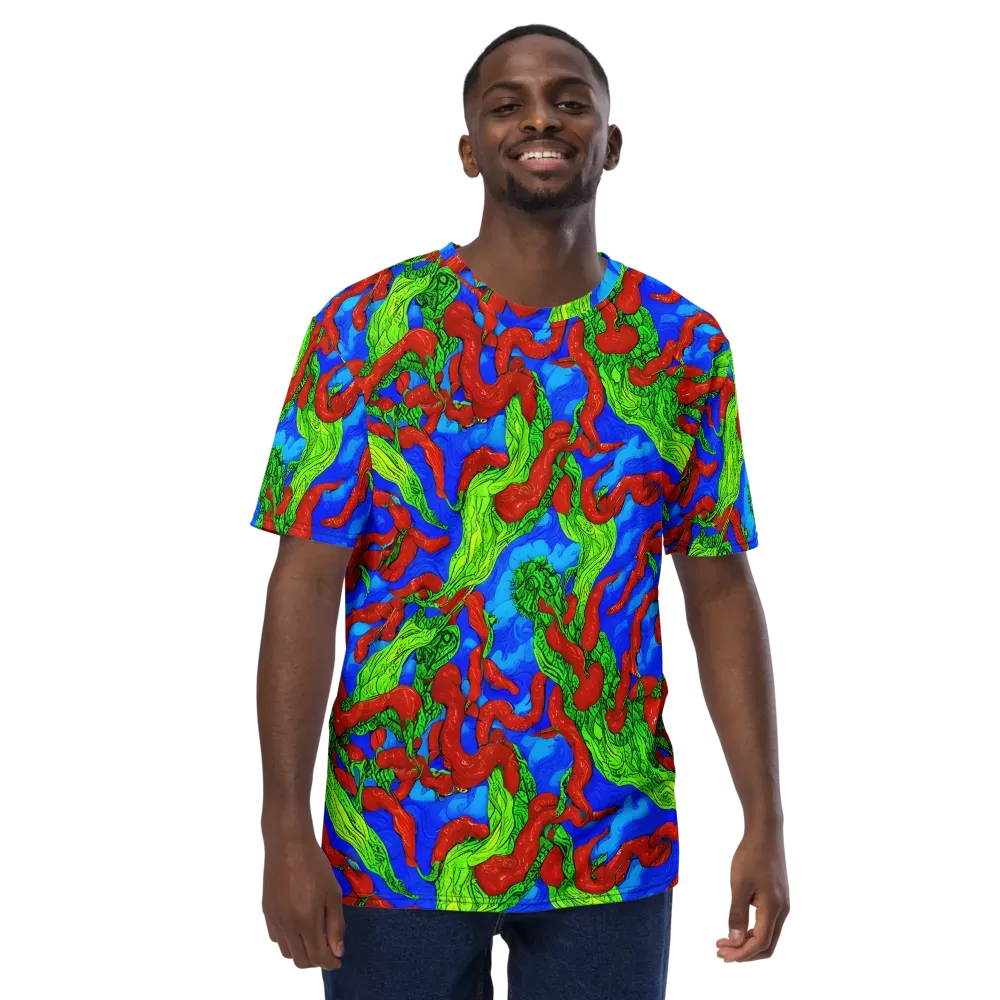 Pepper Voltage on Men's Crew Neck T-Shirt — Front