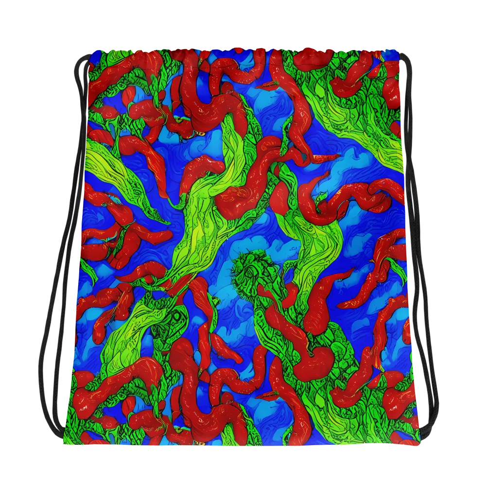 Pepper Voltage on Drawstring Bag — Photo