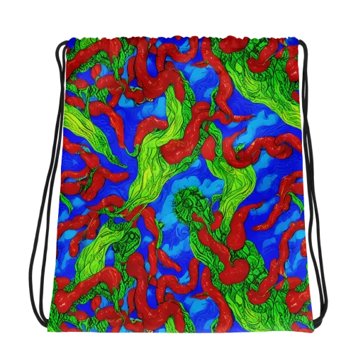 Pepper Voltage on a Drawstring Bag