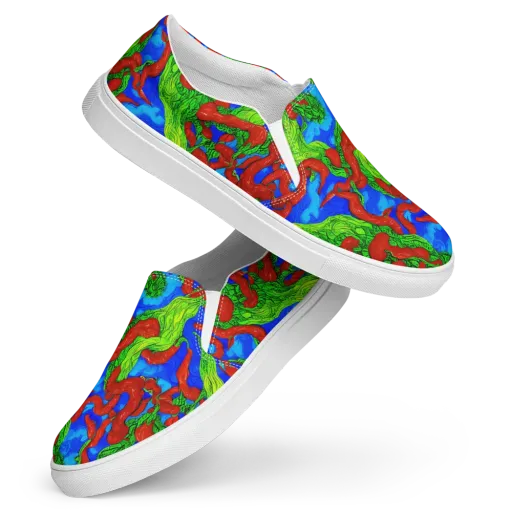Pepper Voltage on a Women's Slip-On Canvas Shoes