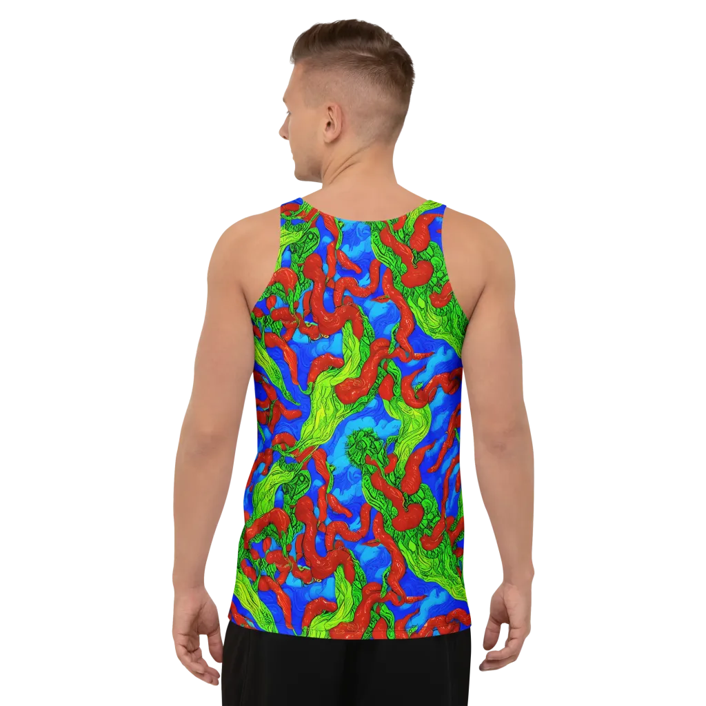 Pepper Voltage on Men's Tank Top — Back