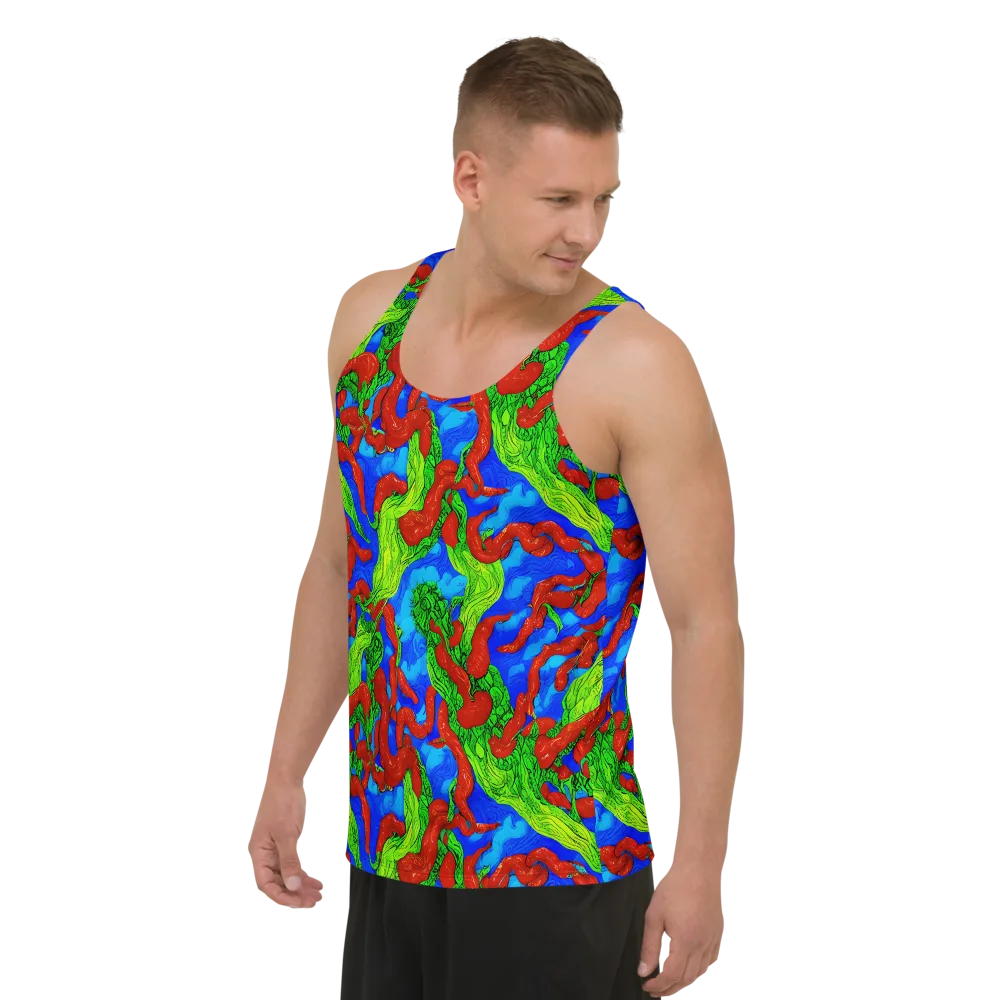 Pepper Voltage on Men's Tank Top — Left Front