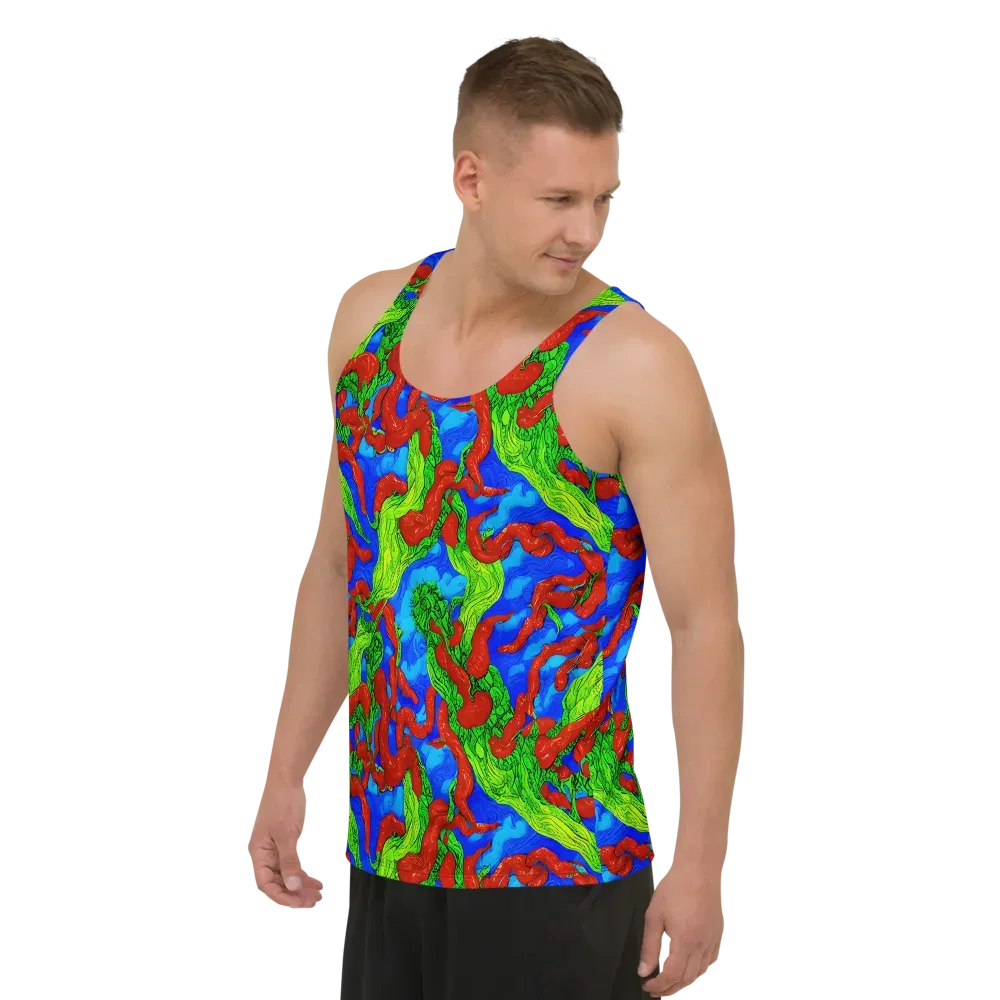 Pepper Voltage on Men's Tank Top — Left Front
